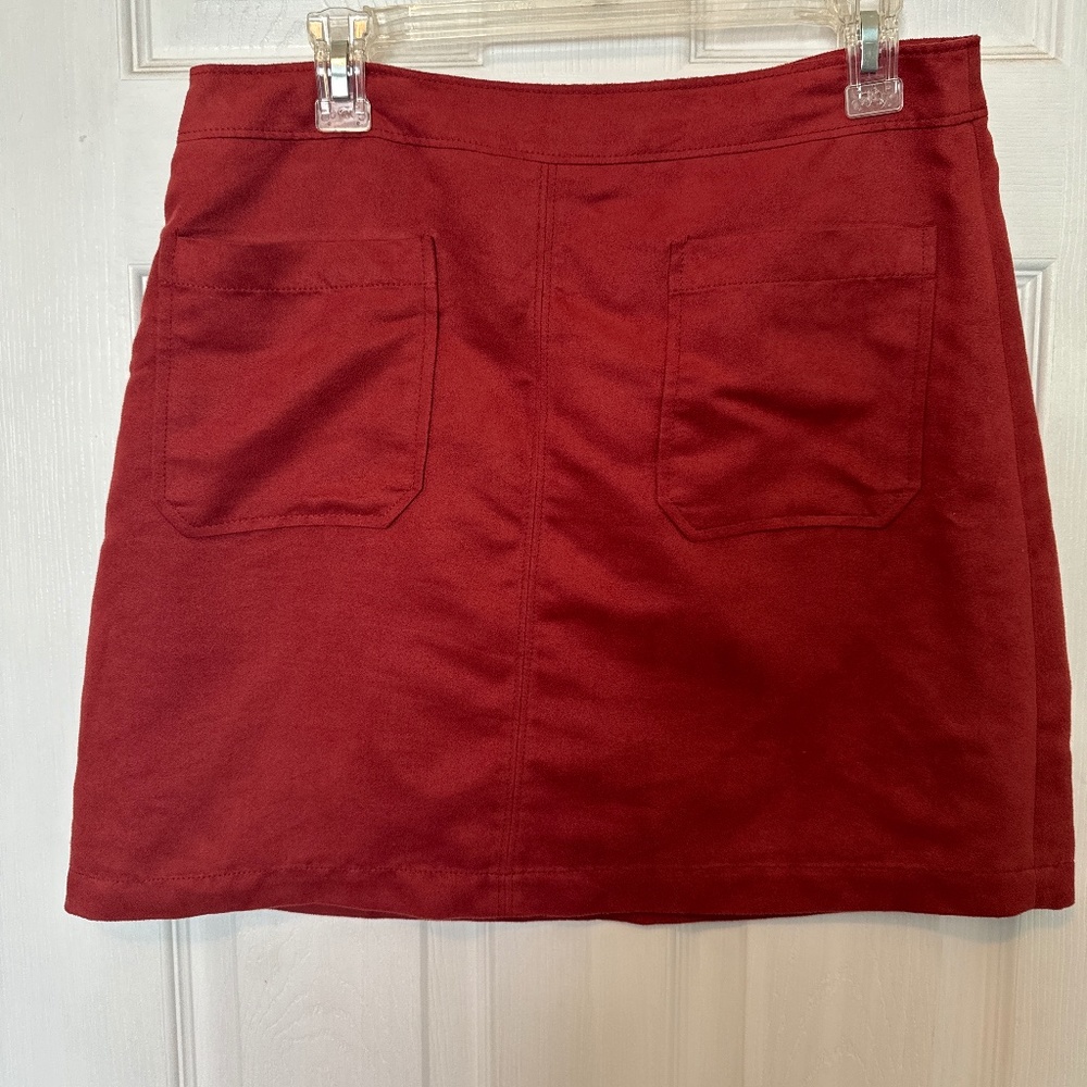 Sanctuary Clothing Women’s Faux Suede A-Line Skirt